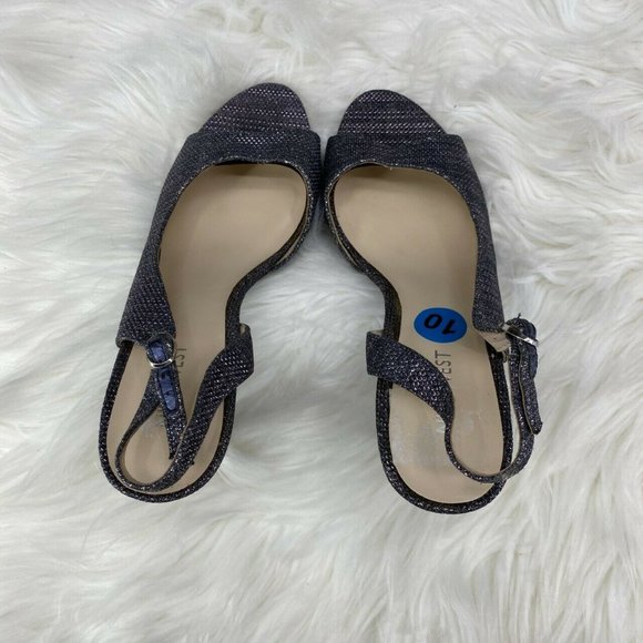 Nine West Bank Head Slingback High Heels Size 10M - Picture 6 of 8